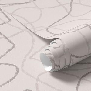 Tapety Abstrakcyjne linie konturowe na jasnym tle, Tapety Abstrakcyjne, a01229 : Uwalls.pl