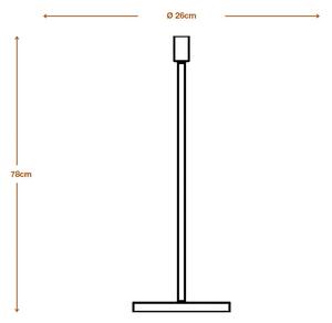OSRAM Lampa stojąca DECOR STICK, kremowy / amber, salon / jadalnia, metal, nowoczesny