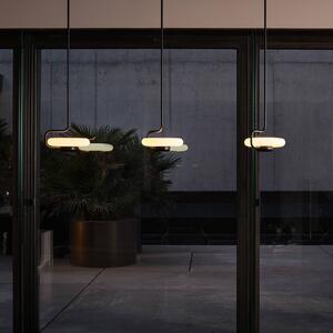 Kdln Lampa wisząca designerska TRATTO, możliwość ściemniania, czarny, salon / jadalnia, metal, design