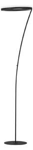 FISCHER & HONSEL Lampa stojąca LED Sirko, możliwość ściemniania, czarny, salon / jadalnia, metal, nowoczesny