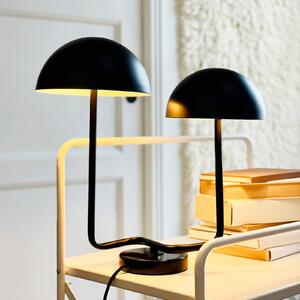 Dyberg Larsen Lampa stołowa design Cluster, czarny, salon / jadalnia, metal, design