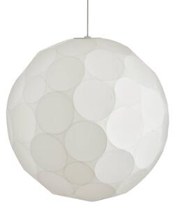 Tom Dixon Lampa wisząca Soft, możliwość ściemniania, biały / opal, salon / jadalnia, tworzywo sztuczne, design