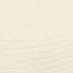 Poduszka na leżak, kremowa, 180x60x4 cm, tkanina oxford
