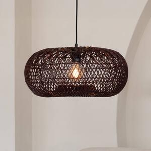 Good & Mojo Lampa wisząca Arizona, możliwość ściemniania, czerwony, salon / jadalnia, bambus, design