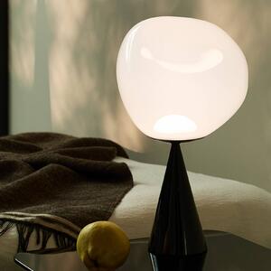 Tom Dixon Lampa stołowa design Melt Cone Fat, możliwość ściemniania, czarny, salon / jadalnia, metal, design