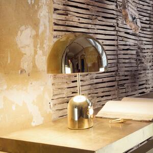 Tom Dixon Lampa stołowa design Bell, możliwość ściemniania, mosiężny / złoty, salon / jadalnia, metal, design
