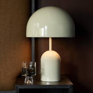 Tom Dixon Lampa stołowa design Bell, możliwość ściemniania, aluminiowy / szary / cynkowy, salon / jadalnia, metal, design
