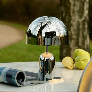 Tom Dixon Lampa stołowa design Beat, możliwość ściemniania, aluminiowy / szary / cynkowy, salon / jadalnia, aluminium, design