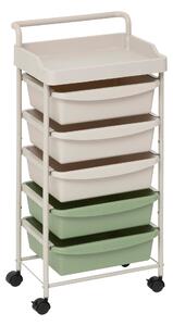 Mobilny organizer DESKOLOR, 6 szuflad, 82 cm