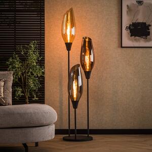 ZIJLSTRA Lampa stojąca Mixture, multikolor, salon / jadalnia, szkło, nowoczesny