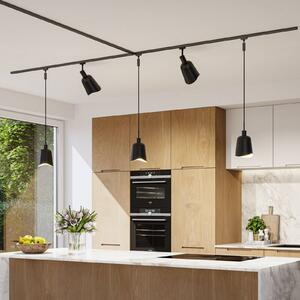Paulmann Klosz lampy URail Alvaro czarno-złoty DecoSystems, czarny, salon / jadalnia, metal, nowoczesny
