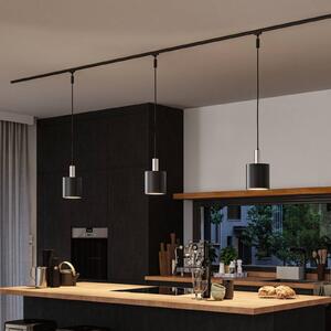 Paulmann URail Klosz Tallis 2Easy, czarny matowy 2Easy, czarny, salon / jadalnia, metal, nowoczesny
