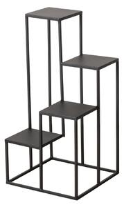 Kwietnik metalowy 4-poziomowy REMUS, 68 cm