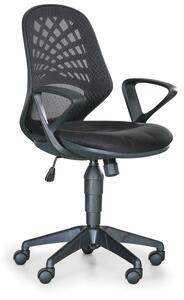 Krzesło biurowe FLER, czarny