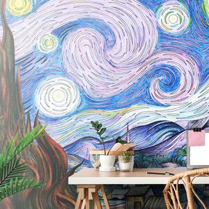 Tapeta Gwiaździsta noc - Vincent van Gogh