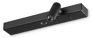 IDEAL LUX Kinkiet LED Bonne Nuit 2, czarny, salon / jadalnia, metal, nowoczesny