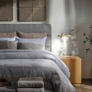 IDEAL LUX Kinkiet LED Bonne Nuit 1, mosiężny / złoty, salon / jadalnia, metal, nowoczesny