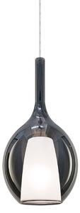 IDEAL LUX Lampa wisząca Kalique, możliwość ściemniania, aluminiowy / szary / cynkowy, salon / jadalnia, tworzywo sztuczne, nowoczesny