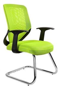 Fotel biurowy MOBI SKID zielony UNIQUE