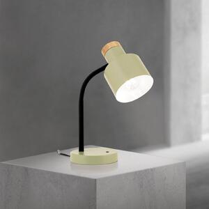 ORION Lampa stołowa Gili, zielony, salon / jadalnia, metal, nowoczesny