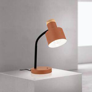 ORION Lampa stołowa Gili, czerwony, salon / jadalnia, metal, nowoczesny