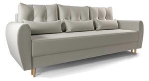 Beżowa sofa rozkładana W4-F40