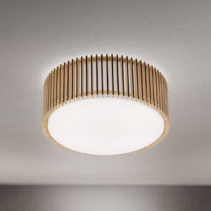 ORION Lampa sufitowa Tarta, możliwość ściemniania, jasne drewno, salon / jadalnia, drewno