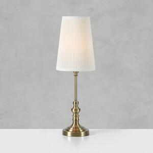 Markslöjd Lampa stołowa Noble, mosiężny / złoty, salon / jadalnia, tkanina / materiał / jedwab
