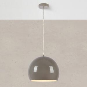 Markslöjd Lampa wisząca Pop, możliwość ściemniania, aluminiowy / szary / cynkowy, salon / jadalnia, metal, vintage