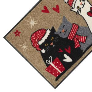 Wycieraczka Christmas Cats 50 x 75