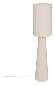 Lampa podłogowa BOUCLE, Ø 28 x 124 cm, biała