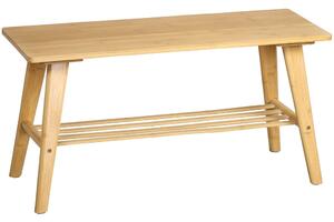 Ławka bambusowa KESPER, 80 x 30 x 41 cm