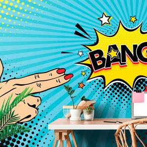 Tapeta w pop art motywie - BANG!