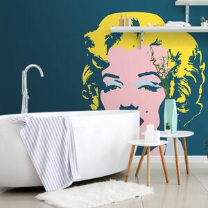 Tapeta Marilyn Monroe w pop art stylu