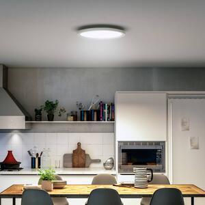 Philips Hue Lampa sufitowa LED White Ambiance Aurelle, Ø 40 cm możliwość ściemniania, biały / opal, salon / jadalnia, metal, nowoczesny