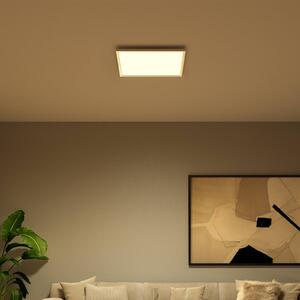 Philips Hue Inteligentna lampa sufitowa Surimu, możliwość ściemniania, biały / opal, salon / jadalnia, aluminium, nowoczesny