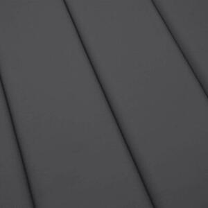Poduszka na leżak, antracytowa, 180x60x4 cm, tkanina oxford