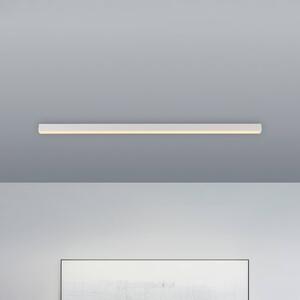 PURE Lampa sufitowa LED Lines, możliwość ściemniania, biały / opal, salon / jadalnia, aluminium, nowoczesny
