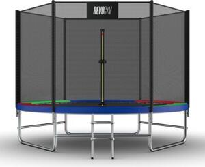 Trampolina ogrodowa VELACO 10FT-SKY-MIX Wielokolorowy