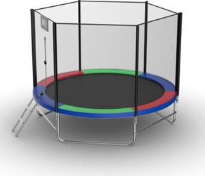 Trampolina ogrodowa VELACO 10FT-SKY-MIX Wielokolorowy