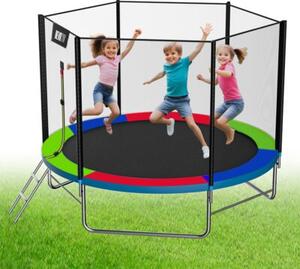 Trampolina ogrodowa VELACO 10FT-SKY-MIX Wielokolorowy