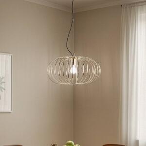 Lampa wisząca Globe Domiluce, możliwość ściemniania, mosiężny / złoty, salon / jadalnia, metal