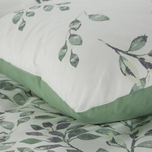 Pościel EUROFIRANY Design 91 Clarissa 220 x 200 cm Biało-zielony