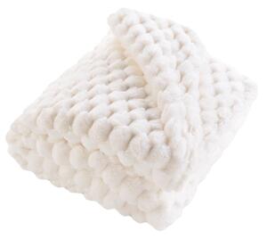 Pikowany koc z pluszowego materiału, FROSTY