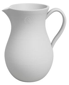 Biały ceramiczny ręcznie wykonany wazon (wysokość 30 cm) Harmonia – Artevasi