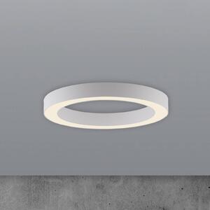 PURE Lampa sufitowa LED Lines, możliwość ściemniania, biały / opal, salon / jadalnia, aluminium, nowoczesny