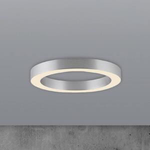 PURE Lampa sufitowa LED Lines, możliwość ściemniania, chromowy / srebrny, salon / jadalnia, aluminium, nowoczesny