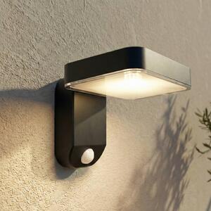 Lampa zewnętrzna z czujnikiem ruchu Tarlson PRIOS, czarny, tworzywo sztuczne, nowoczesny