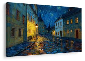 Obraz magiczna nocna ulica