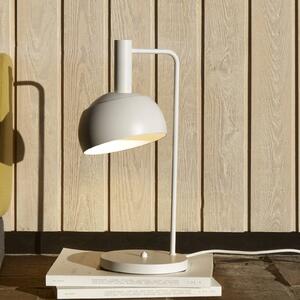 Louis Poulsen Lampa stołowa FJ Elements, biały / opal, salon / jadalnia, aluminium, nowoczesny